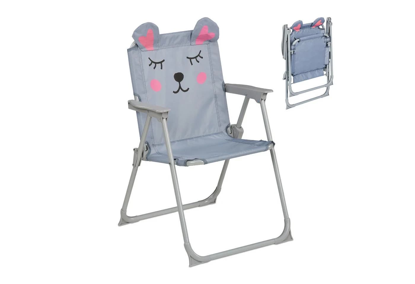 relaxdays Kinder Klappstuhl Maus Motiv Camping Garten - Bild 2