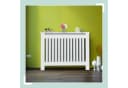 relaxdays Heizungsverkleidung Landhausstil Weiß Bild 1