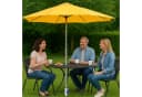 relaxdays Schirmhalter Bodenhülse Stahl mit 5 Adaptern Bild 1