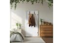 relaxdays Türgarderobe mit 6 Haken, schwarz, Bambus & Stahl Bild 3