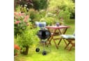 relaxdays Holzkohlegrill Fahrbarer Kugelgrill Schwarz Bild 1
