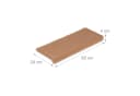 relaxdays Stufenmatten 15er Set Beige Selbstklebend Anti-Rutsch Bild 4