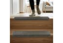 relaxdays Stufenmatten 15er Set Grau Selbstklebend Anti-Rutsch Bild 3