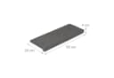 relaxdays Stufenmatten 15er Set Grau Selbstklebend Anti-Rutsch Bild 4