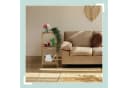 relaxdays Badregal Walnuss 5 Ablagen Holz Bild 3