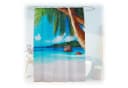 relaxdays Duschvorhang Tropical Wasserabweisend mit Haken Bild 2