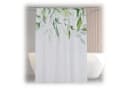 relaxdays Duschvorhang Blätter Motiv Wasserabweisend Polyester Bild 2