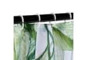 relaxdays Duschvorhang Blätter Motiv Wasserabweisend Polyester Bild 5