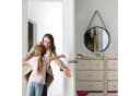 relaxdays Kommode Bambus 5 Schubladen Beige Stoff Bild 3