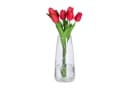 relaxdays Dekovase Vase aus Glas transparent Bild 2