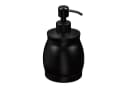 relaxdays Seifenspender Edelstahl 390 ml Schwarz Bild 2