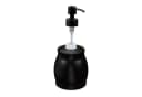 relaxdays Seifenspender Edelstahl 390 ml Schwarz Bild 5