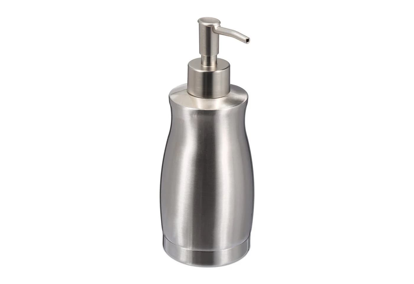 relaxdays Seifenspender Edelstahl 400 ml Silber - Bild 2
