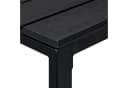 relaxdays Gartentisch Beistelltisch Balkon Schwarz Holzoptik Bild 5