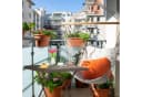 relaxdays Gartentisch in Holzoptik grau klappbar Bild 3