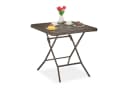 relaxdays Gartentisch Holzoptik Braun Klapptisch Bild 2