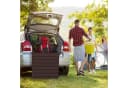 relaxdays Gartentisch klappbar ausziehbar grau Bild 3
