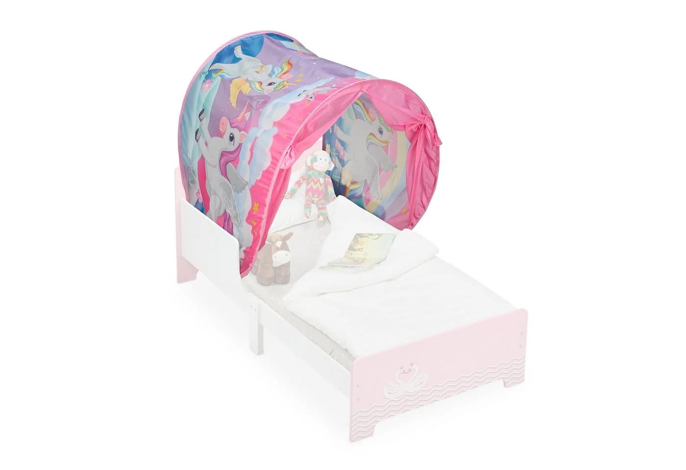 relaxdays Bettzelt für Kinder Bunt Pop-up-Funktion - Bild 2