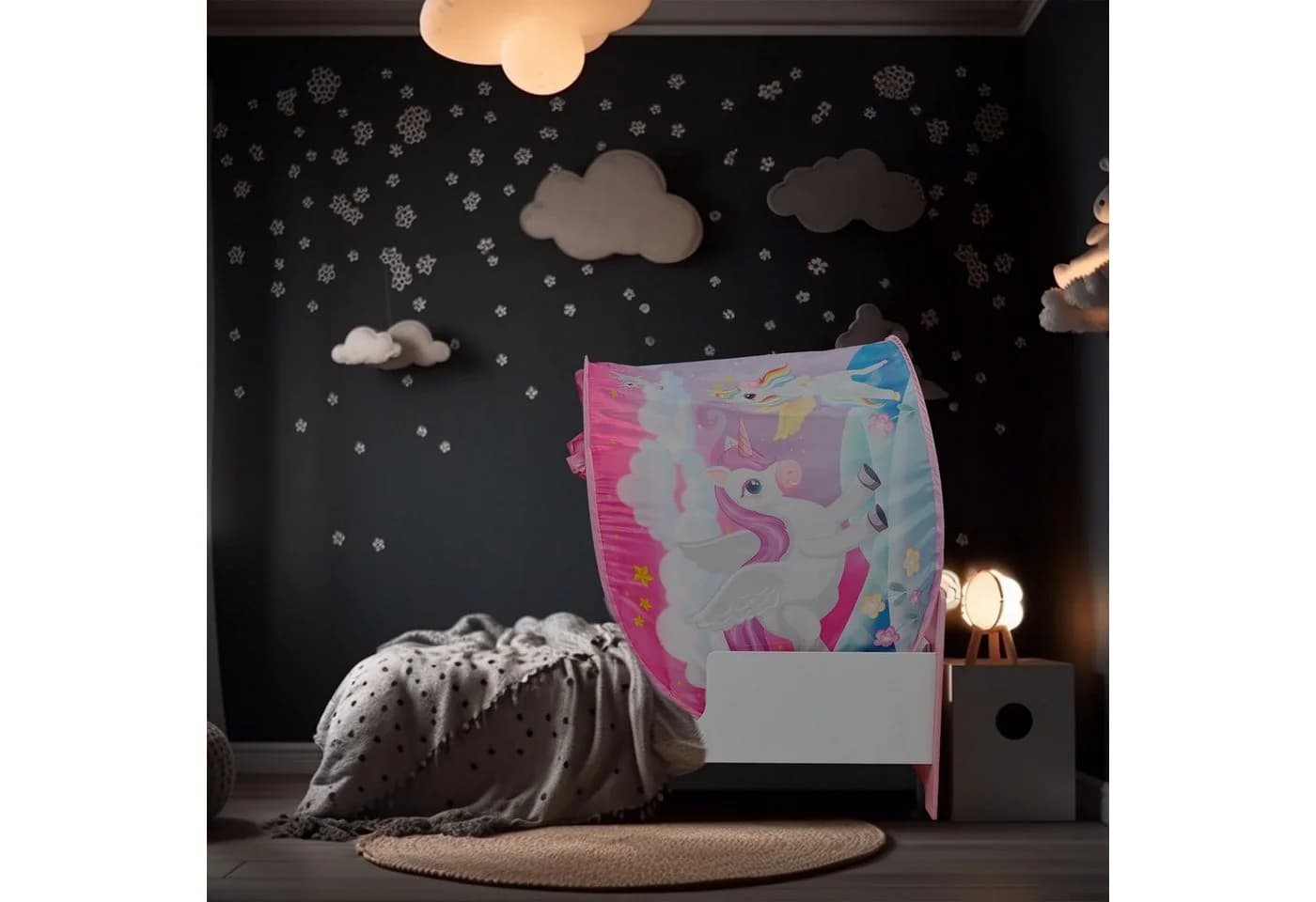 relaxdays Bettzelt für Kinder Bunt Pop-up-Funktion - Bild 5