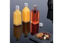 relaxdays 25er Set Miniflaschen Glas 50 ml mit Schraubverschluss und Trichter Bild 3