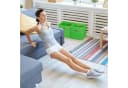 relaxdays Aufbewahrungsbox 4er Set Rot Silber Faltbar Bild 3