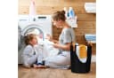 relaxdays Wäschekorb Filz 28 Liter 2er Set Schwarz Bild 3