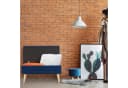 relaxdays Sitzbank Samt mit Stauraum Weiß Bild 3