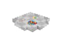 relaxdays Spielmatte 36-teilige Puzzlematte mit Rand Grau Bild 2