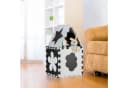 relaxdays Spielmatte 34-tlg. Puzzlematte mit Rand und Motiven Grau Bild 3