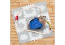 relaxdays Spielmatte 18-tlg. Puzzlematte Wolke Weiss-Grau Bild 1