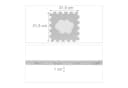 relaxdays Spielmatte 18-tlg. Puzzlematte Wolke Weiss-Grau Bild 4