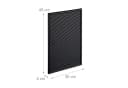 relaxdays Memoboard Letterboard Schwarz 145 Zeichen Stecktafel Bild 4