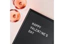relaxdays Memoboard Letterboard Schwarz 145 Zeichen Stecktafel Bild 5