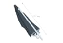 relaxdays Balkonschirm Sonnenschirm 180 cm Grau Bild 5