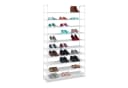 relaxdays Schuhregal Stoff für 50 Paar Schuhe Weiß Bild 2