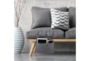 relaxdays Betttasche mit Klettverschluss Grau Filz Organizer Bild 1