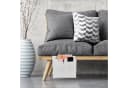 relaxdays Betttasche aus Filz Weiß 5 Fächer Organizer Bild 1