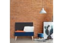 relaxdays Sitzbank Samt mit Stauraum Creme Bild 3