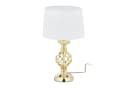 relaxdays Tischleuchte Modern Dimmbar Touch Gold Weiß Bild 2