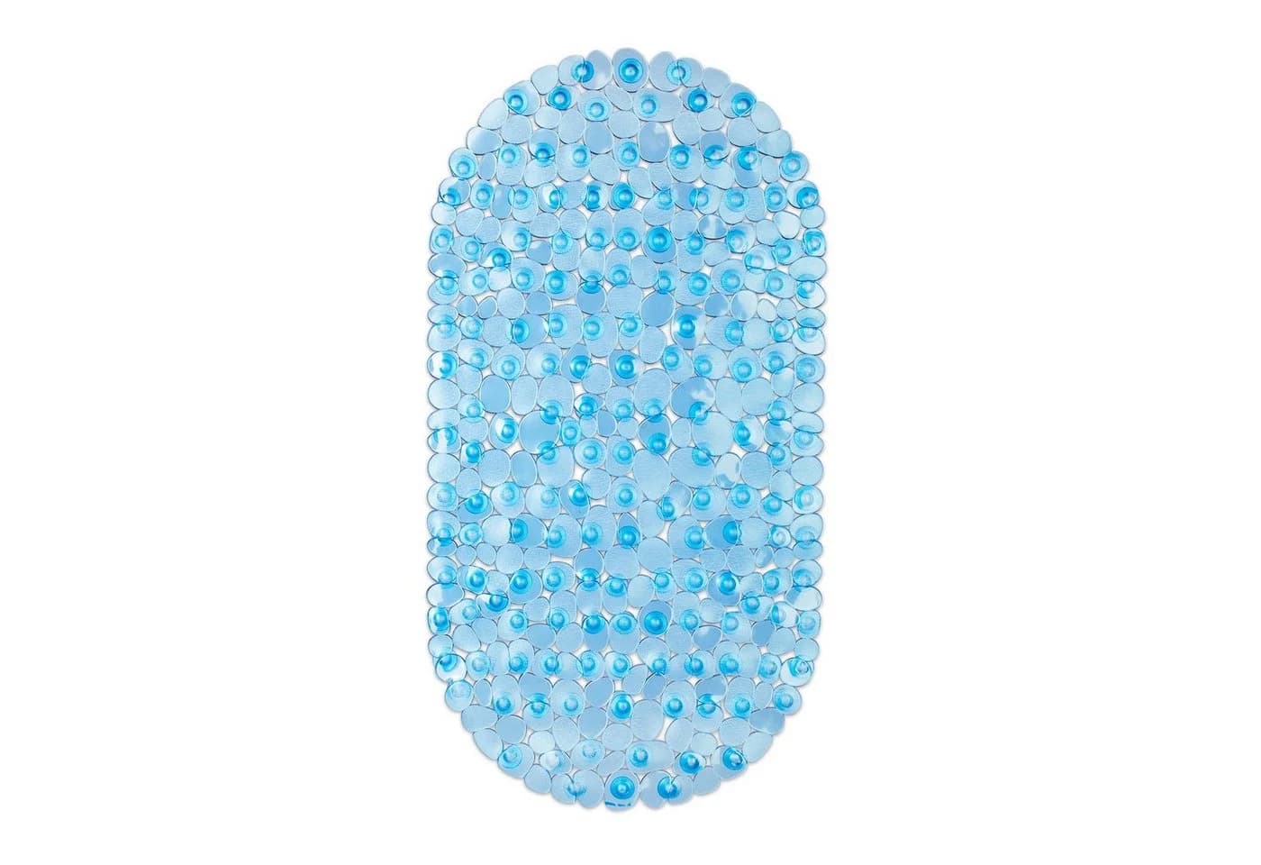 relaxdays Badematte Badewannenmatte Steinoptik bunt blau - Bild 2