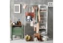 relaxdays Handtaschenbügel 6 Haken Silber Metall Organizer Bild 1