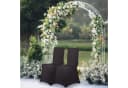 RELAXDAYS Stuhlhussen Set Schwarz: Elastische Überzüge für Partys & Hochzeiten Bild 1
