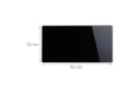 relaxdays Magnettafel Schwarz Glas mit Magnet und Marker Bild 4