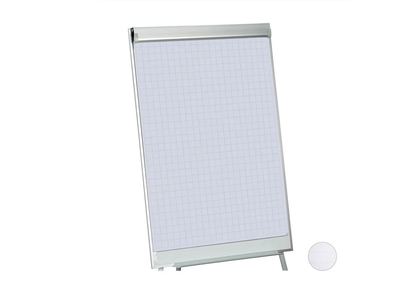 Relaxdays Flipchart Papier 50 Blatt Kariert Weiß - Bild 2