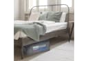 relaxdays Unterbettkommode Aufbewahrungstasche 3er Set Grau Bild 1