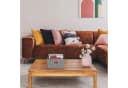 relaxdays Aufbewahrungsbox mit Deckel 2er Set Grau Bild 1
