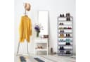 relaxdays Schuhständer 10 Ebenen Stecksystem Schwarz Bild 5