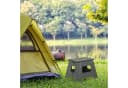 relaxdays Klapphocker faltbar L Grau PP-Kunststoff Bild 1