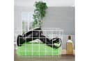 relaxdays Drahtkorb 3er Set Schwarz Metall Aufbewahrungskorb Bild 3