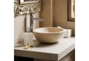 relaxdays Seifenspender Steinoptik eckig Schwarz Silber Bild 5